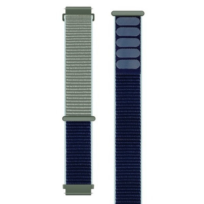 Ремінець нейлоновий на липучці для смарт-годинника BeWatch Samsung 20 мм Khaki (1011346.2UW)