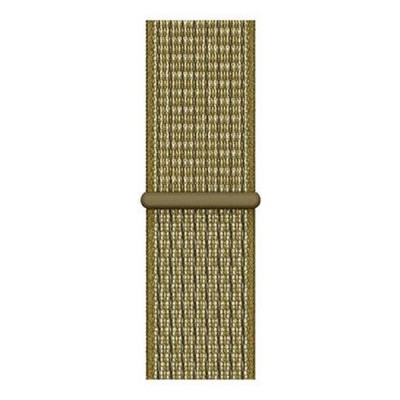 Ремешок нейлоновый на липучке BeWatch Xiaomi Amazfit BIP / GTS / GTR 20 мм Оливковый (1011336.3UW)