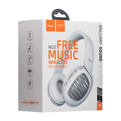 Блютуз гарнитура Hoco W23 Bluetooth 5.0 White Блютуз гарнитура Hoco W23 Bluetooth 5.0 White