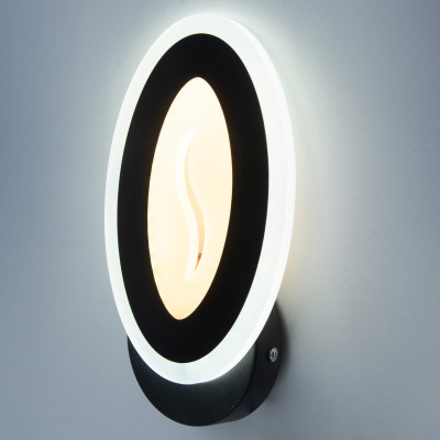 Світильник світлодіодний настінний LED бра Sunlight чорний 3015 Світильник світлодіодний настінний LED бра Sunlight чорний 3015