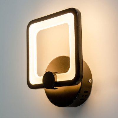 Светильник светодиодный настенный LED бра Sunlight черный 5338/1W