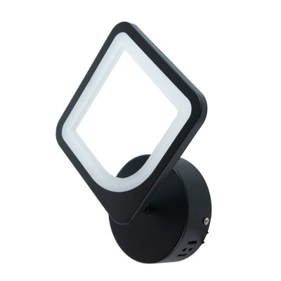 Світильник світлодіодний настінний LED бра Sunlight чорний 5631/1W
