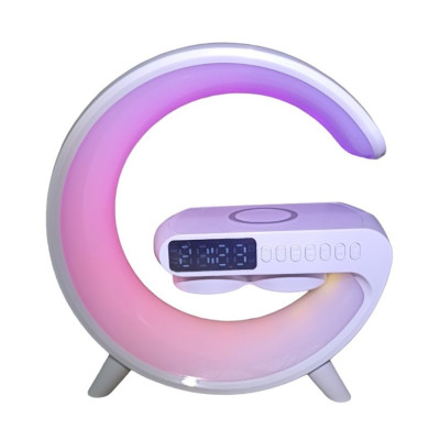 Настольная лампа-ночник Led Wireless Charging Speaker Google G11 8527 15W White