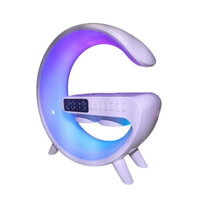 Настольная лампа-ночник Led Wireless Charging Speaker Google G11 8527 15W White Настольная лампа-ночник Led Wireless Charging Speaker Google G11 8527 15W White