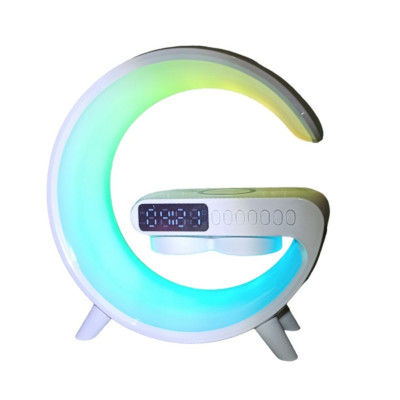 Настольная лампа-ночник Led Wireless Charging Speaker Google G11 8527 15W White Настольная лампа-ночник Led Wireless Charging Speaker Google G11 8527 15W White