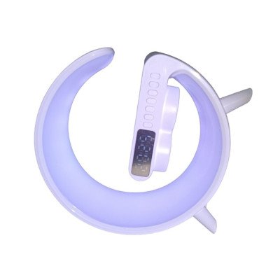 Настольная лампа-ночник Led Wireless Charging Speaker Google G11 8527 15W White Настольная лампа-ночник Led Wireless Charging Speaker Google G11 8527 15W White