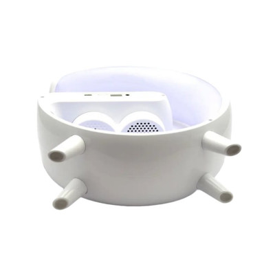 Настольная лампа-ночник Led Wireless Charging Speaker Google G11 8527 15W White Настольная лампа-ночник Led Wireless Charging Speaker Google G11 8527 15W White