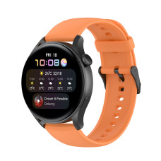 Ремешок силиконовый для смарт-часов BeWatch HW Huawei Watch 22 мм Оранжевый (102HW03)