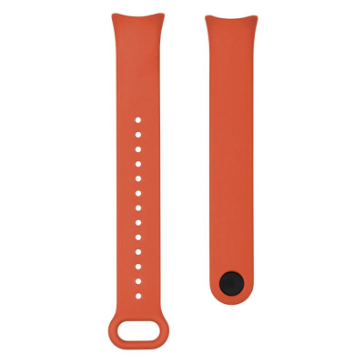 Силиконовый ремешок Emy Original Design Xiaomi Mi Band 8 Orange red
