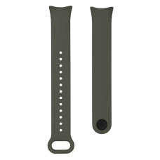 Силиконовый ремешок Emy Original Design Xiaomi Mi Band 8 Gray Khaki