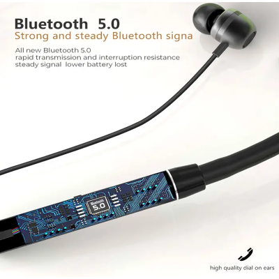 Беспроводные наушники на шею FONENG Silicom Rober Neckband BL31 Беспроводные наушники на шею FONENG Silicom Rober Neckband BL31