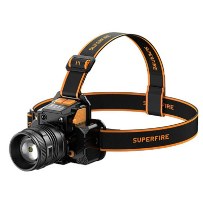 Ліхтар налобний акумуляторний HL58 SuperFire 350 Lumen IP44