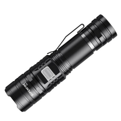 Фонарь ручной аккумуляторный V8-S SuperFire 2000 Lumen IP34