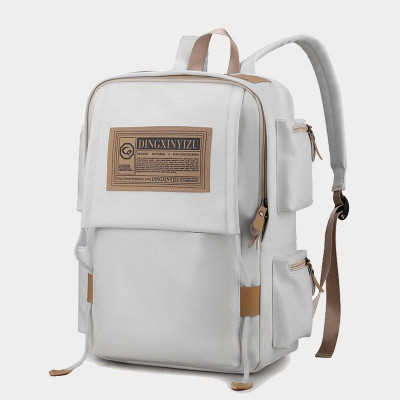 Рюкзак кожаный Dezger Londoner 27 л White Рюкзак кожаный Dezger Londoner 27 л White