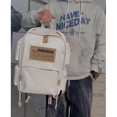 Рюкзак кожаный Dezger Londoner 27 л White Рюкзак кожаный Dezger Londoner 27 л White