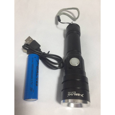 Ліхтар ручний XBalog X-BAIL BL-611-P50 Чорний (43279b26)