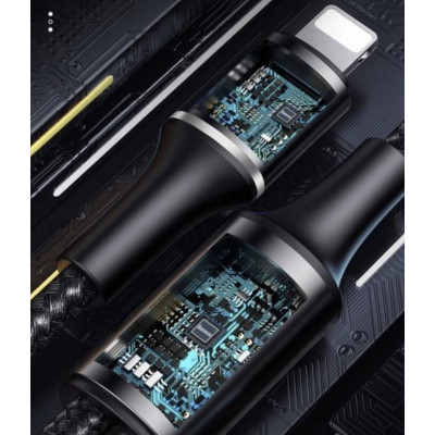 Універсальний USB кабель BASEUS 3 in 1 для заряджання пристроїв USB Type-C Micro USB Lightning 1.2 м Чорний Універсальний USB кабель BASEUS 3 in 1 для заряджання пристроїв USB Type-C Micro USB Lightning 1.2 м Чорний