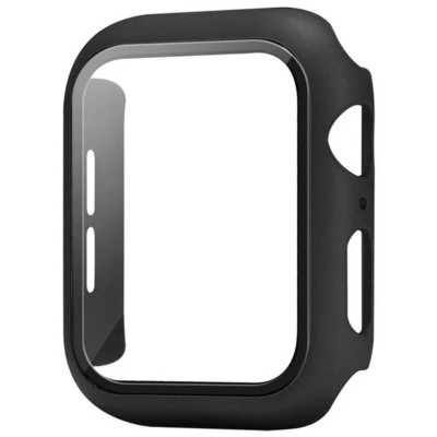 Защитный чехол со стеклом Choice для Apple Watch 40 мм Чёрный