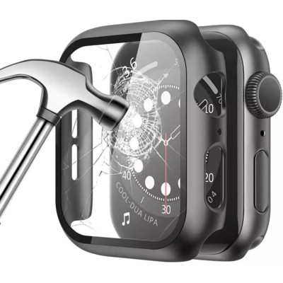 Защитный чехол со стеклом Choice для Apple Watch 40 мм Чёрный Защитный чехол со стеклом Choice для Apple Watch 40 мм Чёрный