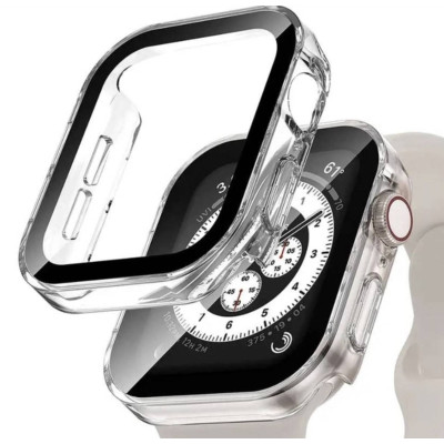 Защитный чехол со стеклом Choice для для Apple Watch 40 мм Прозрачный Защитный чехол со стеклом Choice для для Apple Watch 40 мм Прозрачный
