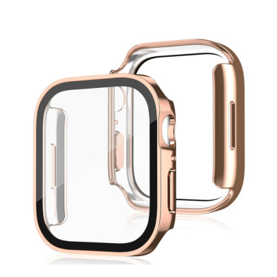 Защитный чехол со стеклом Choice 2 для Apple Watch 45 мм Gold