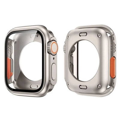 Захисний чохол для Apple Watch Choice 3 в стилі Ultra 44 мм Titanium Захисний чохол для Apple Watch Choice 3 в стилі Ultra 44 мм Titanium