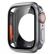 Защитный чехол с защитным стеклом Choice 3 для Apple Watch 45 мм в стиле Ultra Gray