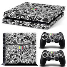 Наклейка PS4 Fat виниловая наклейка Choice для Sony PlayStation PS4 Fat DualShock 4 Crime