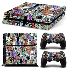 Наклейка PS4 Fat виниловая наклейка Choice для Sony PlayStation PS4 Fat DualShock 4 Brains