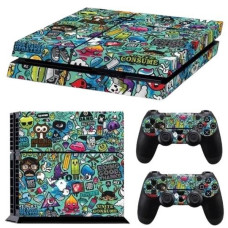 Наклейка PS4 Fat виниловая наклейка Choice для Sony PlayStation PS4 Fat DualShock 4 Meglio