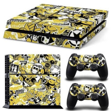 Наклейка PS4 Fat виниловая наклейка Choice для Sony PlayStation PS4 Fat DualShock 4 Fragil