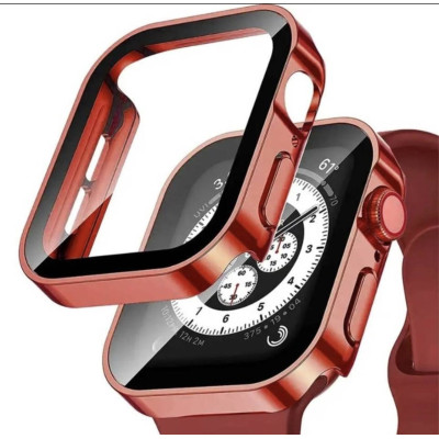 Защитный чехол со стеклом Choice 2 для Apple Watch 40 мм Красный Защитный чехол со стеклом Choice 2 для Apple Watch 40 мм Красный