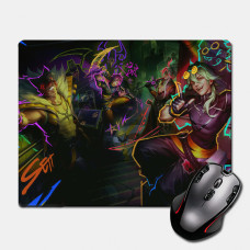 Ігрова поверхня Ліга легенд League of Legends арт з персонажами 300 х 250 мм (23781) Nextprint