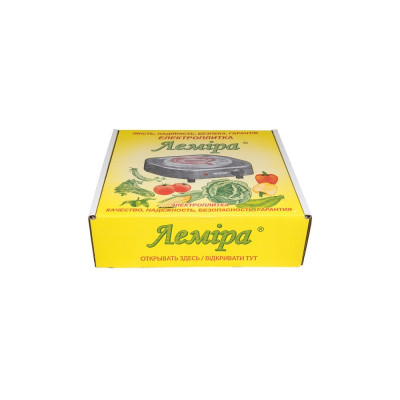 Электроплита одноконфорочная дисковая ЛЕМИРА ЭПЧ-Т 1х1.5 кВт/220 В Black (94-0111) Электроплита одноконфорочная дисковая ЛЕМИРА ЭПЧ-Т 1х1.5 кВт/220 В Black (94-0111)