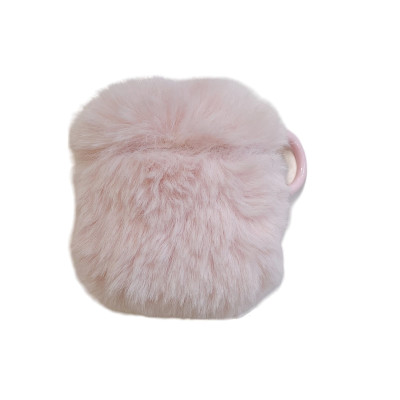Чехол на AirPods 1 2 ANbeauty Пушистый Розовый (AN0103334)