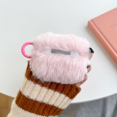 Чехол на airpods pro 2 ANbeauty Пушистый Розовый (AN0103337) Чехол на airpods pro 2 ANbeauty Пушистый Розовый (AN0103337)