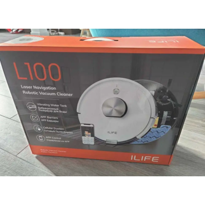 Робот-пылесос iLife L100 Wi-Fi Белый (2000620188) Робот-пылесос iLife L100 Wi-Fi Белый (2000620188)