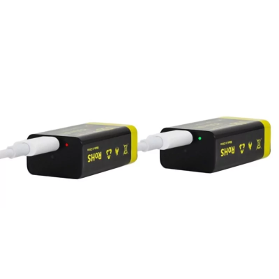 Акумулятор Крона FMA 850 mAh 9v USB Чорний (2079265765)