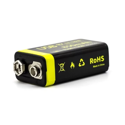 Акумулятор Крона FMA 850 mAh 9v USB Чорний (2079265765)