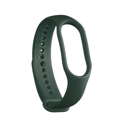 Силіконовий ремінець Emy Original Design Xiaomi Mi Band 5 / Mi Band 6 / Mi Band 7 Pine green Силіконовий ремінець Emy Original Design Xiaomi Mi Band 5 / Mi Band 6 / Mi Band 7 Pine green