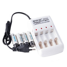 Зарядний пристрій JiaBao Digital Charger JB-212 з ААА акумуляторами 4 шт (3_1674)