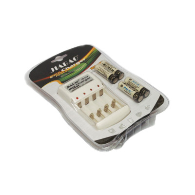 Зарядное устройство JiaBao Digital Charger JB-212 с АAА аккумуляторами 4 шт (3_1674) Зарядное устройство JiaBao Digital Charger JB-212 с АAА аккумуляторами 4 шт (3_1674)