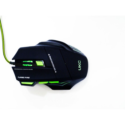 Мышь игровая проводная UKC X-7 с подсветкой и ковриком USB Black (4_00241) Мышь игровая проводная UKC X-7 с подсветкой и ковриком USB Black (4_00241)