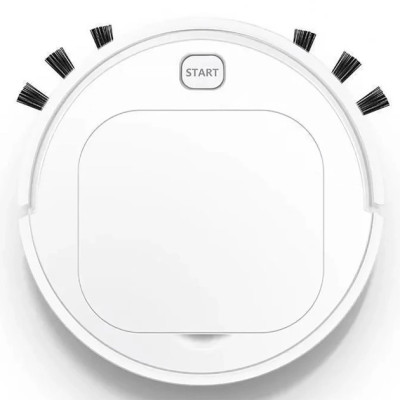Робот пылесос RIAS ES32 для сухой и влажной уборки 3W White (3_03436) Робот пылесос RIAS ES32 для сухой и влажной уборки 3W White (3_03436)