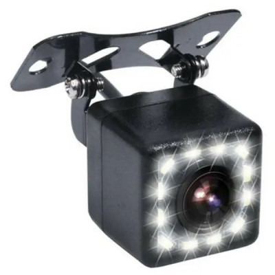 Камера заднього виду RIAS 303LED з підсвічуванням Black (3_04072)