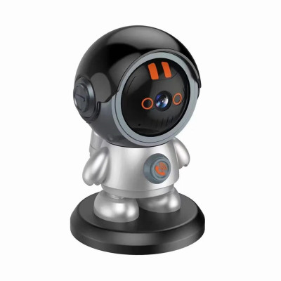 IP камера видеонаблюдения RIAS Smart Robot (iCam365 APP) Wi-Fi 3MP Black-Grey IP камера видеонаблюдения RIAS Smart Robot (iCam365 APP) Wi-Fi 3MP Black-Grey