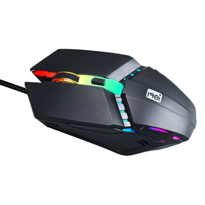 Комплект проводной игровая клавиатура для одной руки и мышь RIAS 198I G506 с подсветкой Black Комплект проводной игровая клавиатура для одной руки и мышь RIAS 198I G506 с подсветкой Black
