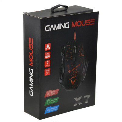 Комп'ютерна миша RIAS X7 RGB Black