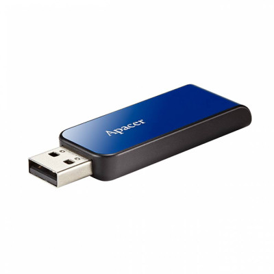 Флеш память USB Apacer AH333 64 GB USB 2.0 Blue (33291_3030407) Флеш память USB Apacer AH333 64 GB USB 2.0 Blue (33291_3030407)