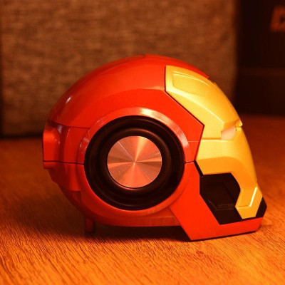 Портативная беспроводная Bluetooth колонка OPT-TOP Iron Man micro-USB SD/microSD/TF Card Портативная беспроводная Bluetooth колонка OPT-TOP Iron Man micro-USB SD/microSD/TF Card